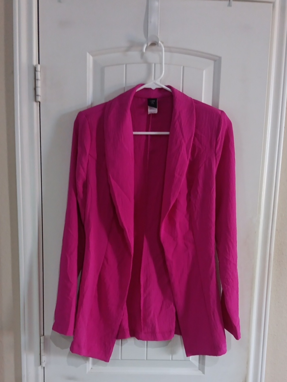 GIBIU USA Fuchsia Boyfriend Blazer Size Small